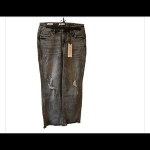 Vigors Crop Straight Jeans